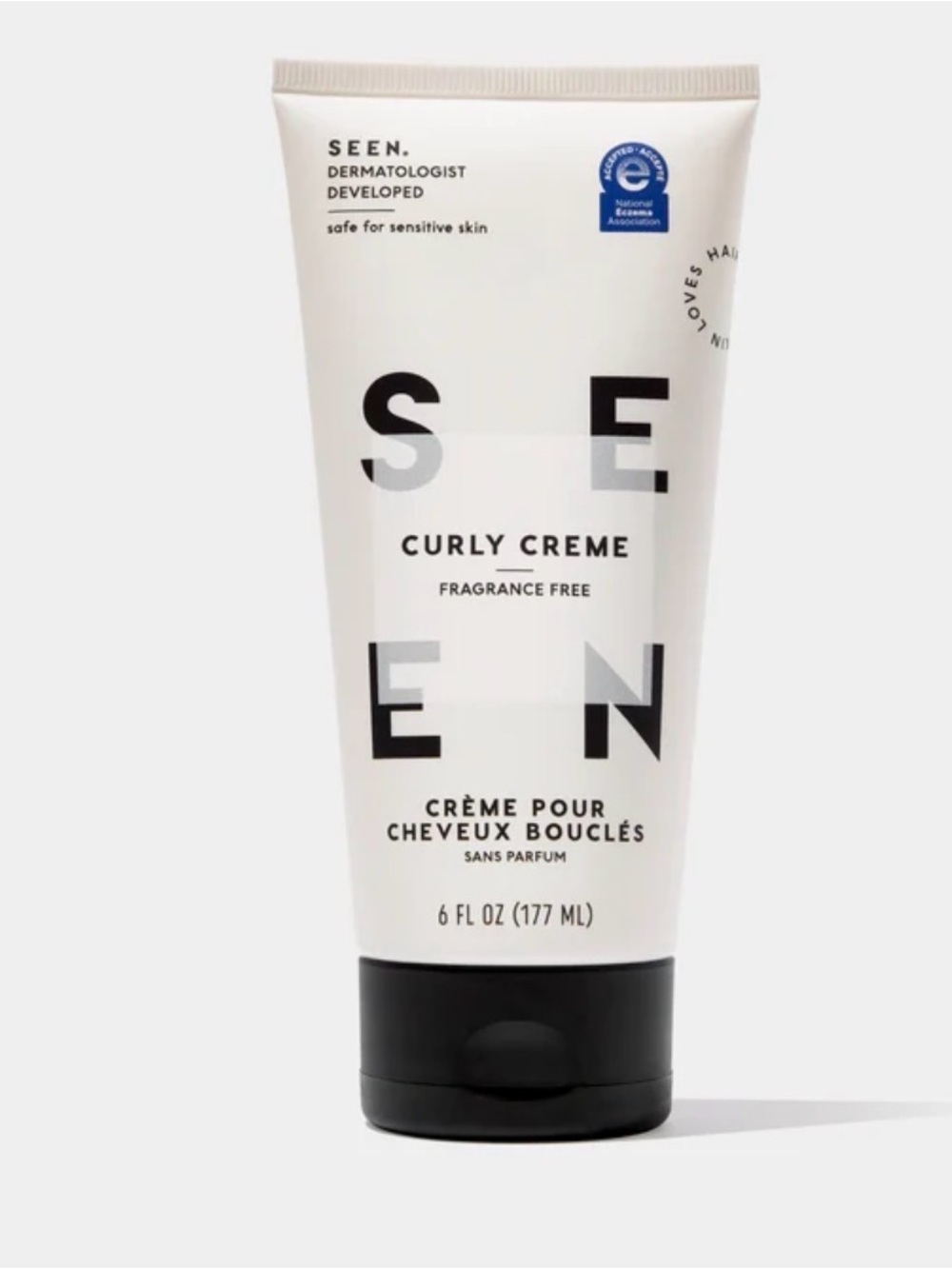New vengan/clean Curly Creme Fragrance Free - White